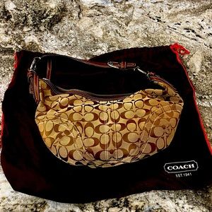 Authentic Coach shoulder bag- MINT condition